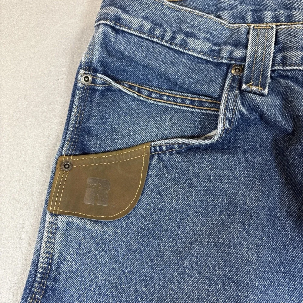 Riggs Workwear‎ By Wrangler Dura Shield Carpenter Jeans Men 36x30 Blue Denim